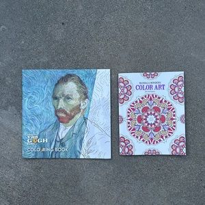 Adult Coloring Books | Van Gogh & Pattern Book